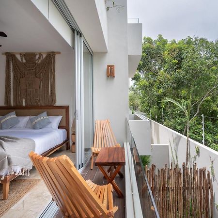Nhoa 208A Lux 2Br Condo Jungle View In Aldea Zama Tulum Luaran gambar