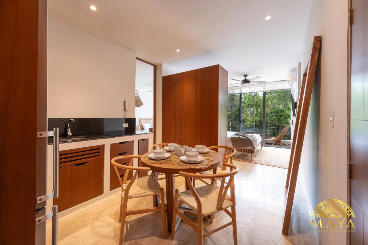 Nhoa 208A Lux 2Br Condo Jungle View In Aldea Zama Tulum Luaran gambar